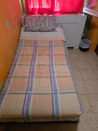 Cama "somier y colchón" ortopédica en buen estado.