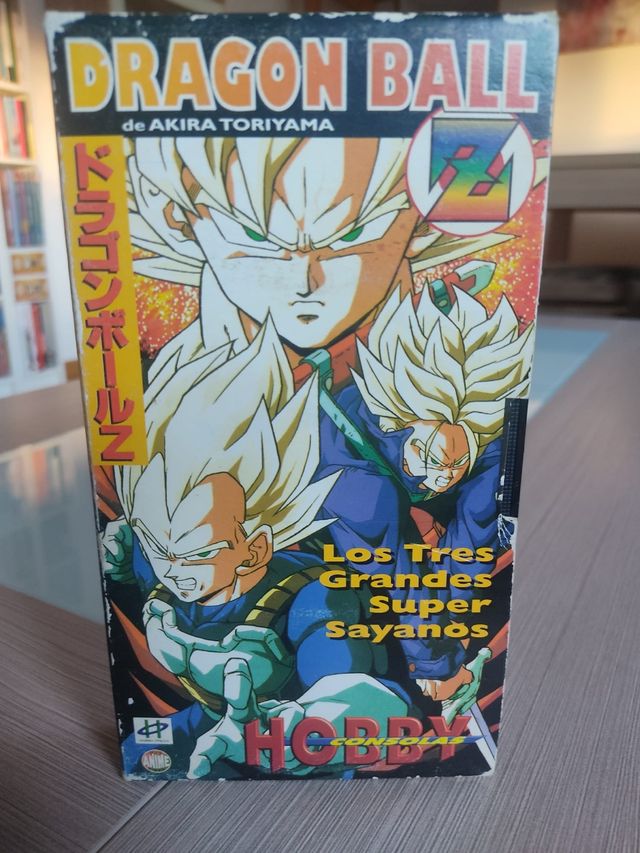 VHS Dragon Ball: Los Tres Super Saiyanos