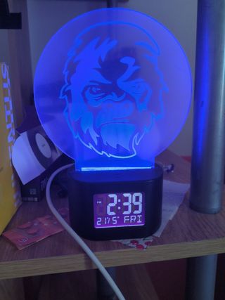 Orologio LED RGB Gorilla