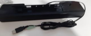 Barra de sonido negra