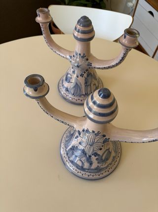 Candelieri in ceramica Manises - 2udst