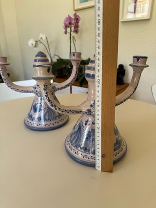 Candelieri in ceramica Manises - 2udst