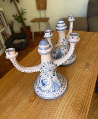 Candelieri in ceramica Manises - 2udst