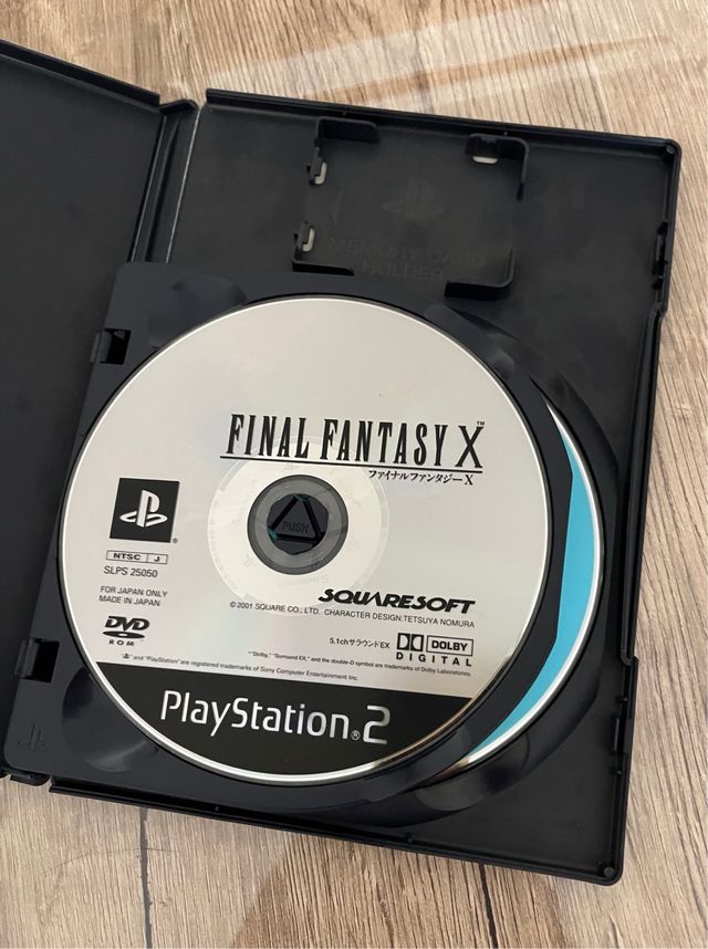 PS2 Final Fantasy X - RPG di SquareSoft