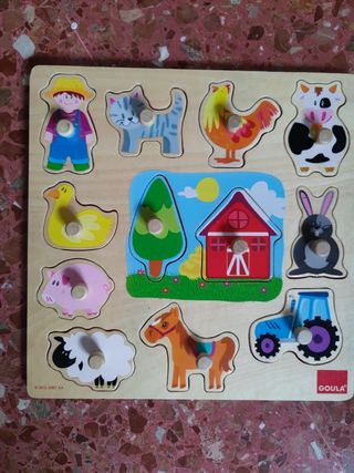 Puzzle Granja Goula - Madera
