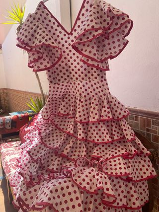 Vestido Flamenca niña lunares