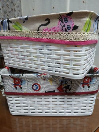 Cestos organizadores infantiles