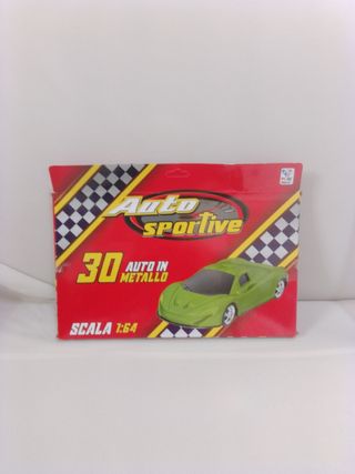 30 Macchinine Auto Sportive Metallo
