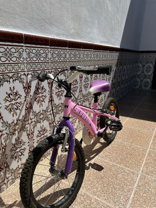 Bicicleta california Bh 18”para niña