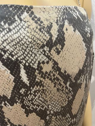 Vestito lungo HM stampa serpente