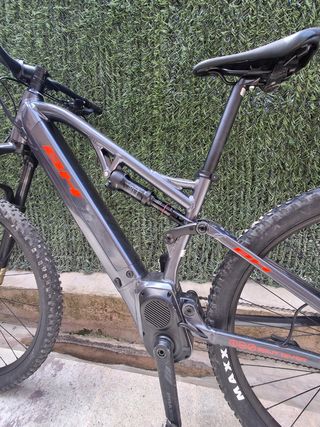 Bicicleta eléctrica BH ATOM LYNX 8.0 Silver Red