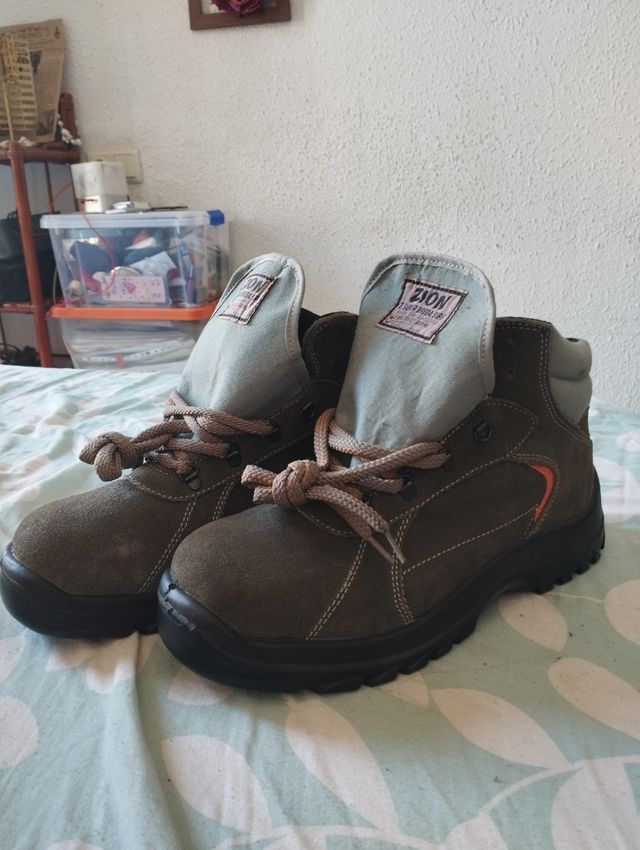 Botas trabajo Zion - Gris/Verde