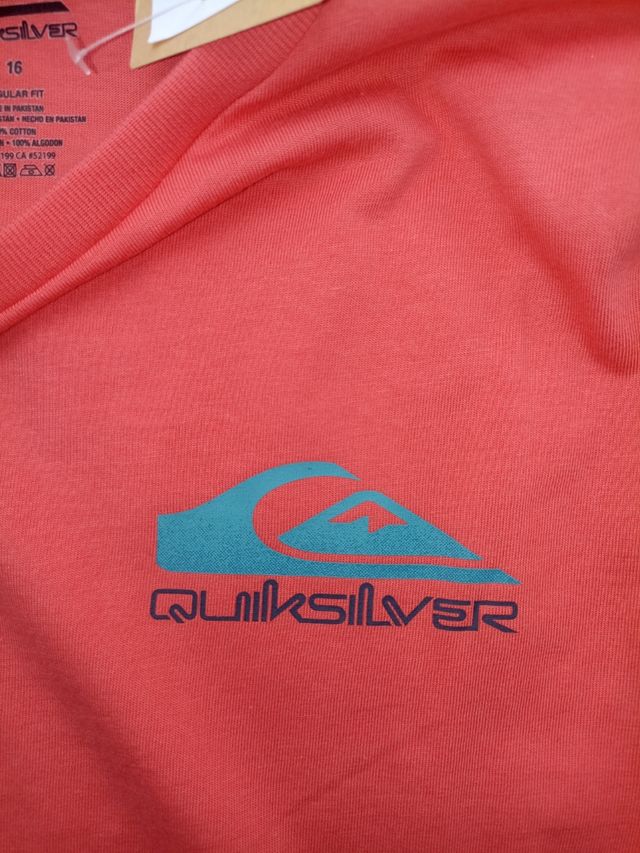 Camiseta Quicksilver rosa - Talla 16