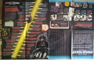 PÓSTER STAR WARS. THE OFFICIAL STAR WARS FACT FILE