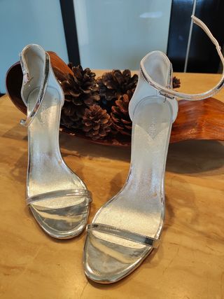 Sandalias Nichi Seijo Plata n°39