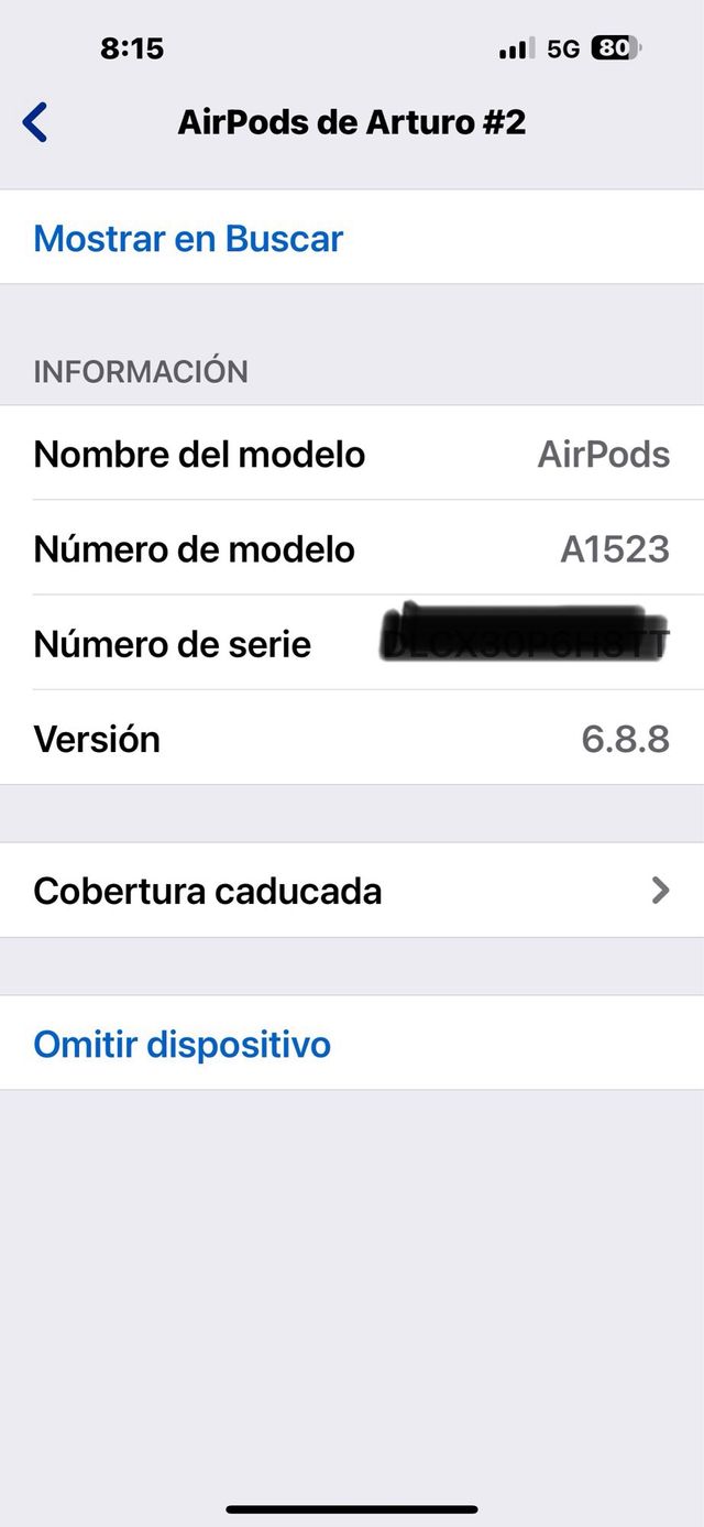 Airpods 1ª generación - Apple Blancos