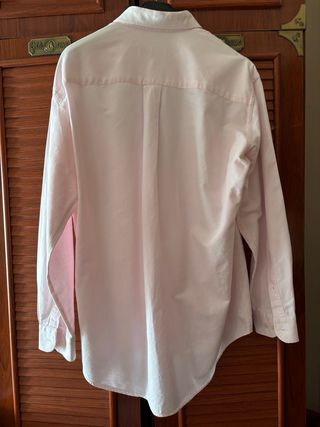 Camisa lisa rosa de Burberry