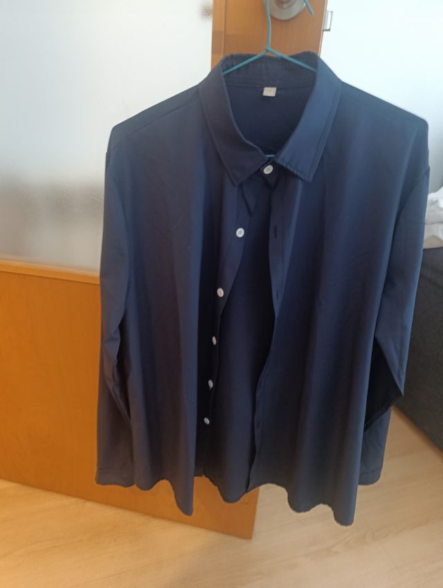 Camisa azul - Talla L