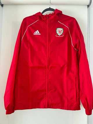 Chubasquero Rojo Adidas