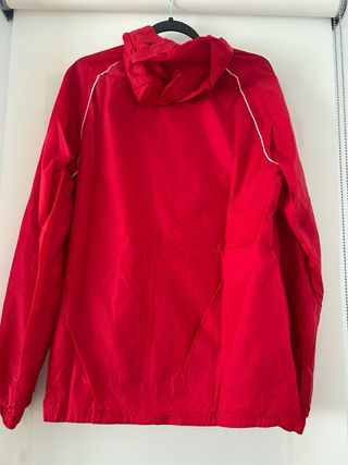 Chubasquero Rojo Adidas