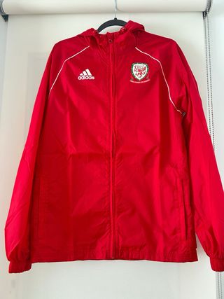 Chubasquero Rojo Adidas