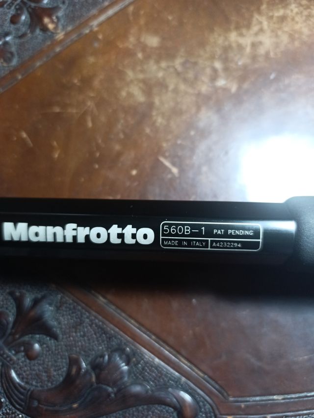 Monopie Manfrotto - Rótula