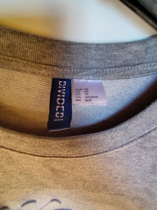 Felpa grigia H&M tg.S