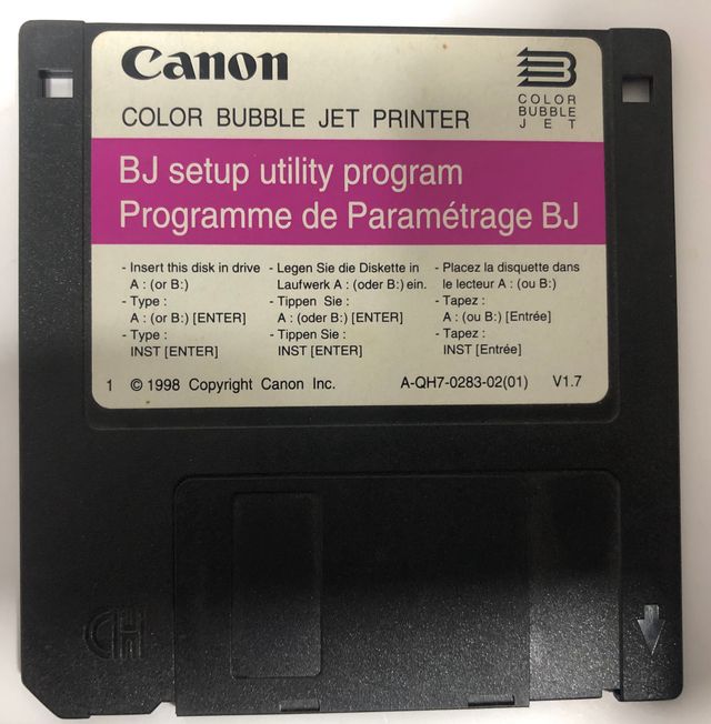 vintage variedad programas de disquettes 3.5,