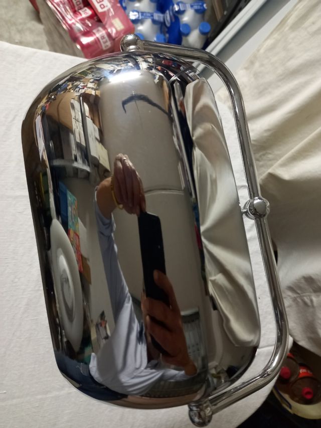 Lampada da scrivania Churchill - metallo, argento