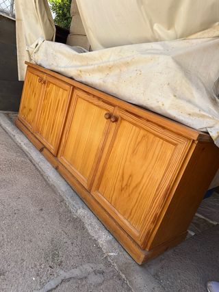 Mueble madera salón