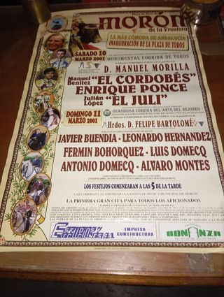 Cartel Taurino Sevilla 1990