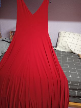 Vestido rojo fiesta eventos
