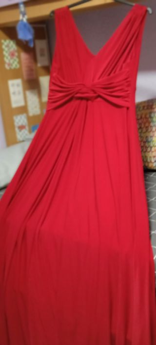 Vestido rojo fiesta eventos