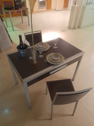 Mesa cocina extensible NUEVA con sillas