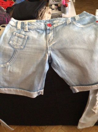 3 pantalones rotos talla 38