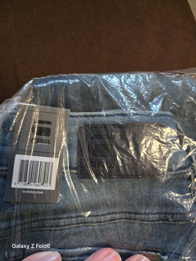 Pantalón mujer g-star high skinny 3301.