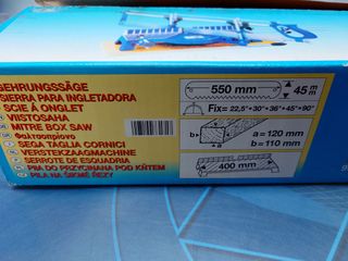 Ingletadora Powerfix 550mm - Sierra