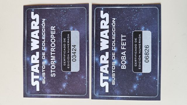 Buste dello Stormtroper di Star Wars Darth Vader Boba Fett