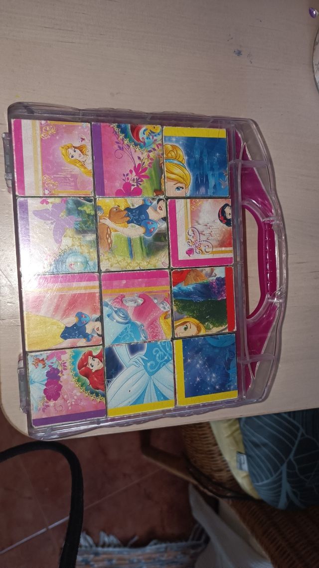 Puzzle cubos Princesas Disney Clementoni