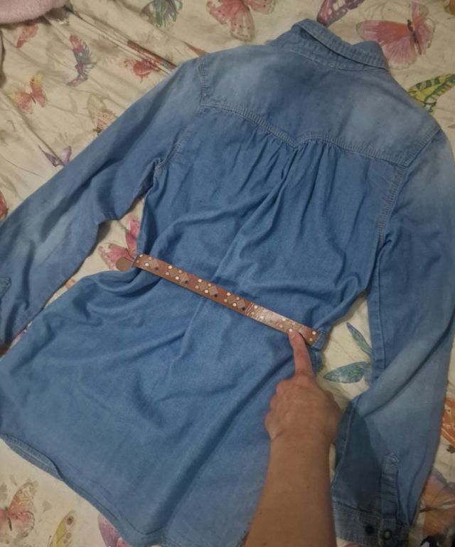 Vestido vaquero Zara - Talla infantil 140cm,