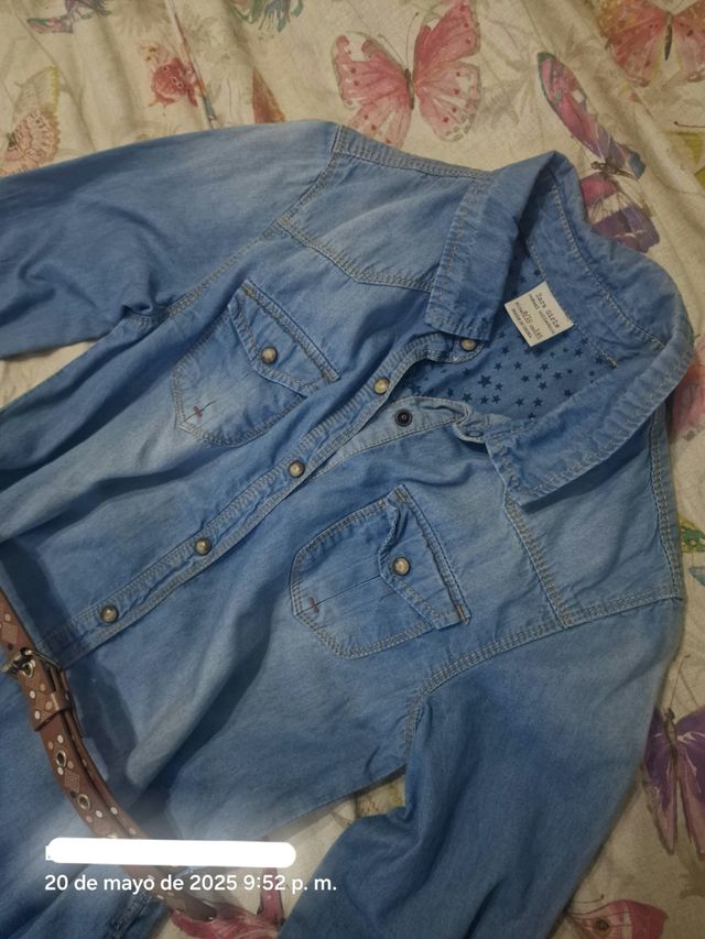 Vestido vaquero Zara - Talla infantil 140cm,