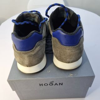 Zapatillas Hogan hombre - Beige/Azul