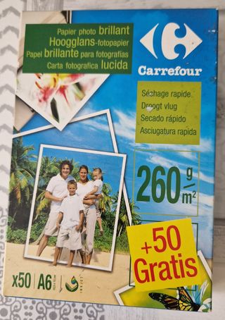 Lote papel fotográfico