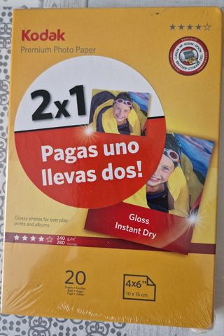 Lote papel fotográfico