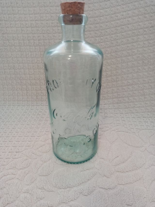Botella Coca-Cola antigua