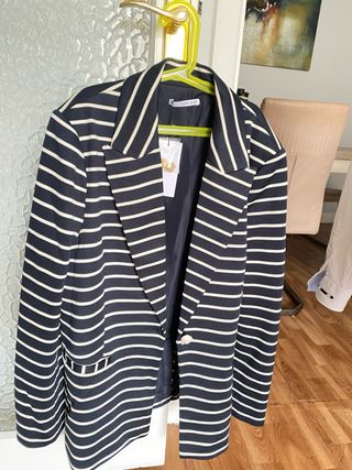 Americana rayas Easy Wear - Talla L