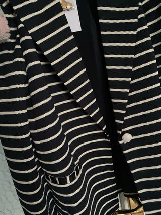 Americana rayas Easy Wear - Talla L