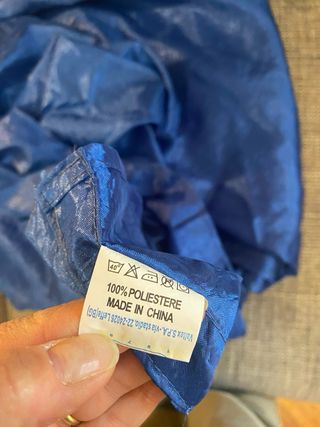 Tende poliestere blu e gialle 150x270 prezzo per 1