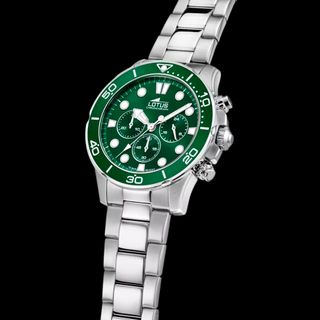 Reloj Lotus 18756.2 verde y plata