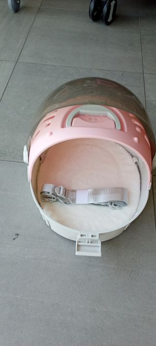 Zaino trasporto animali rosa